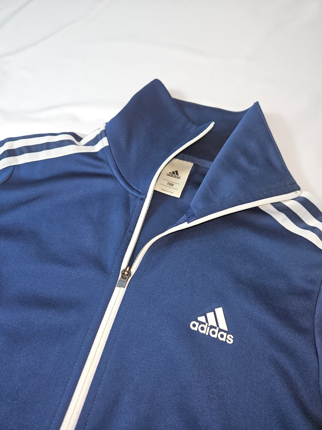 아디다스 져지 여성용 트랙탑 자켓 네이비 트레이닝 상품이미지2