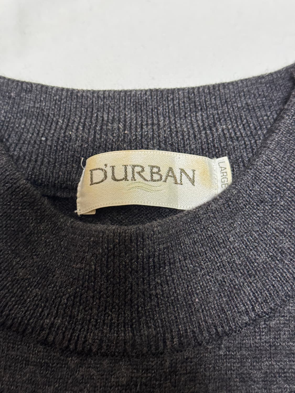 더반(D'URBAN) 클래식 파인 울 니트 상품이미지2