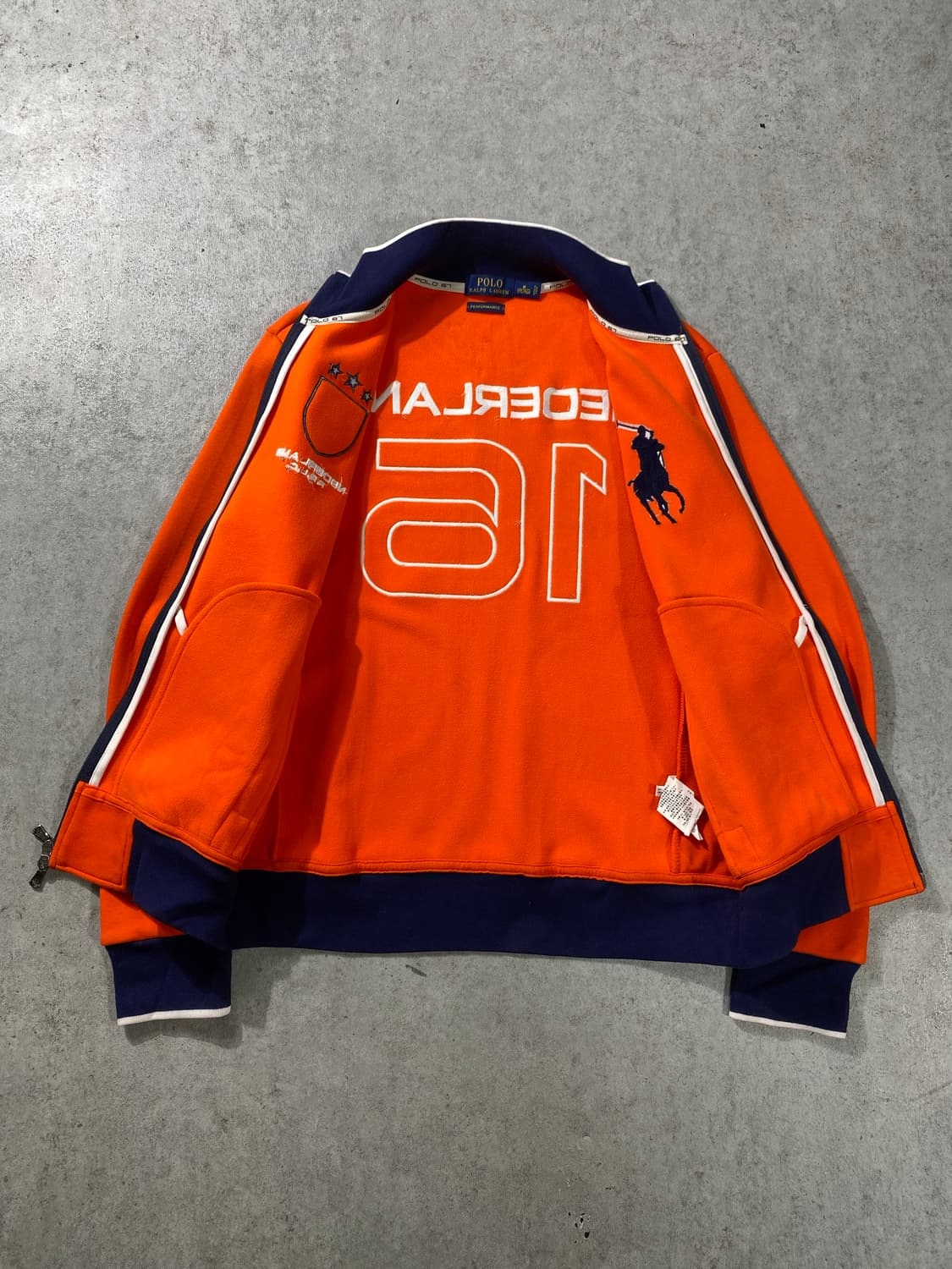 [M] Polo 폴로 랄프로렌 네덜란드 코튼 집업 져지 상품이미지4