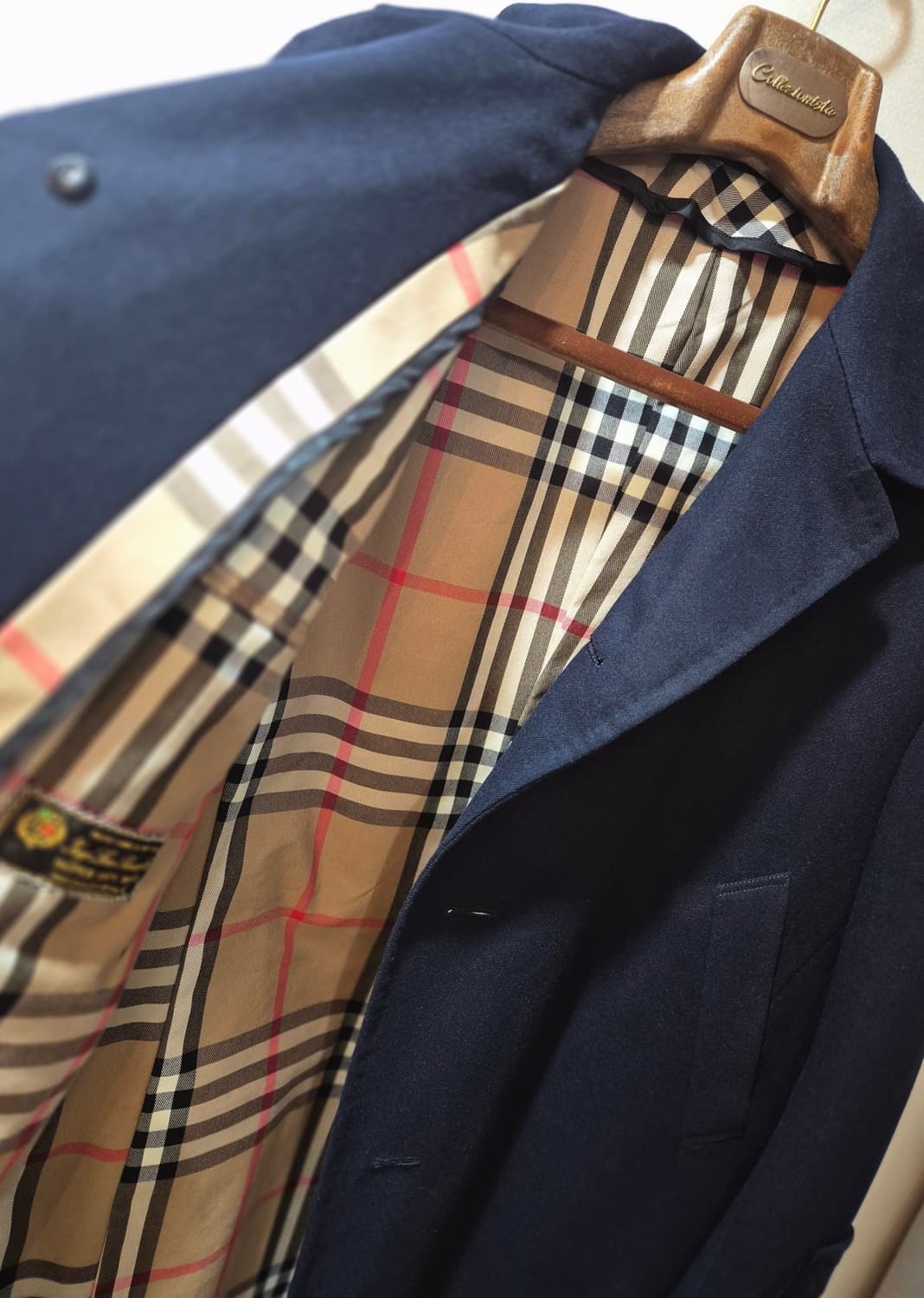 네이비 코트 상품이미지2