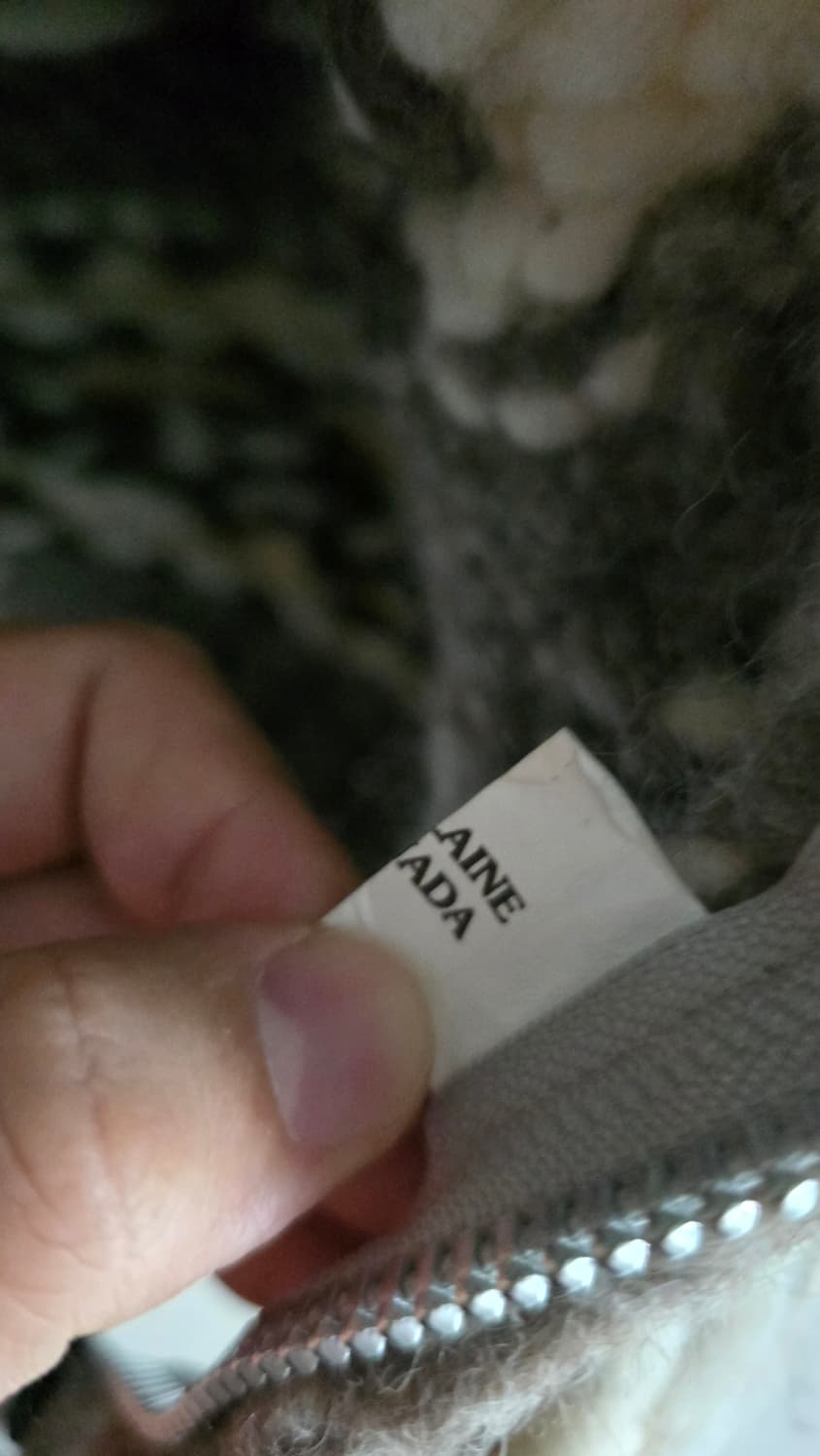 캐나다 울100% 코위찬 가디건 105~110 싸이즈 판매 합니다. 상품이미지6