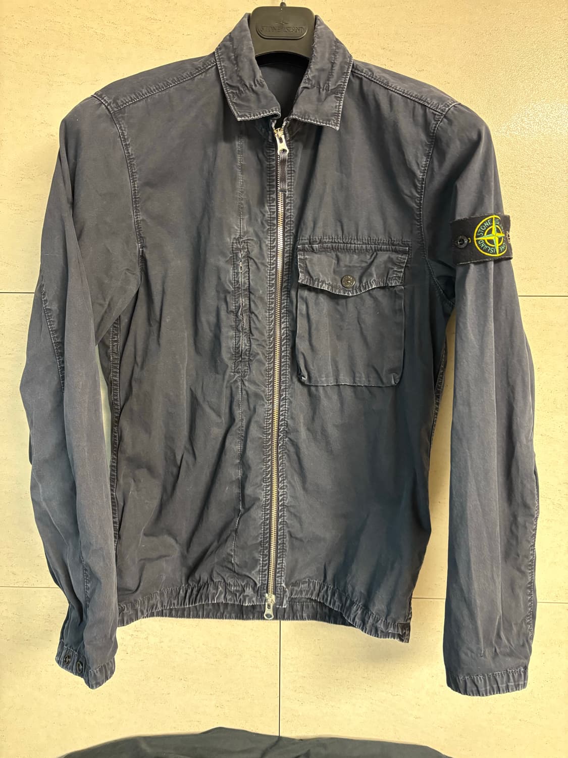 스톤아일랜드 올드이펙트 오버셔츠 상품이미지1