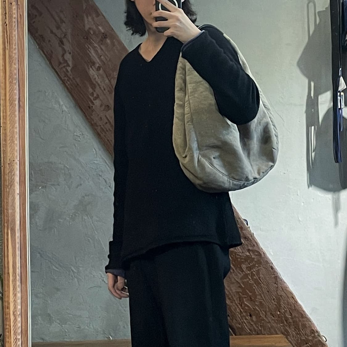 크리스찬 포 레더/캔버스 백  상품이미지3