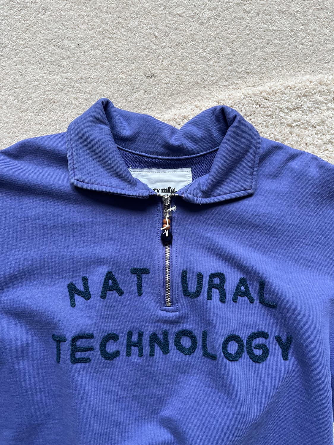 Story mfg 하프 집업 스웻 (100-103) 상품이미지5