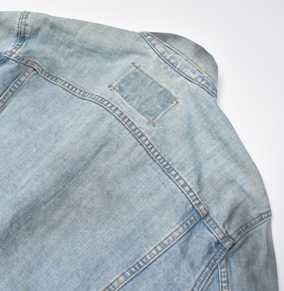 리바이스 하드페이드 핸드커스텀 데님자켓 M 상품이미지7