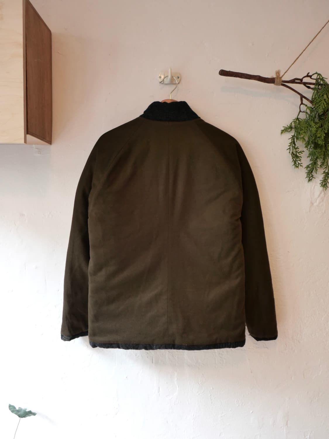 스테판 슈나이더 울 퀄티드 리버서블 자켓 상품이미지5