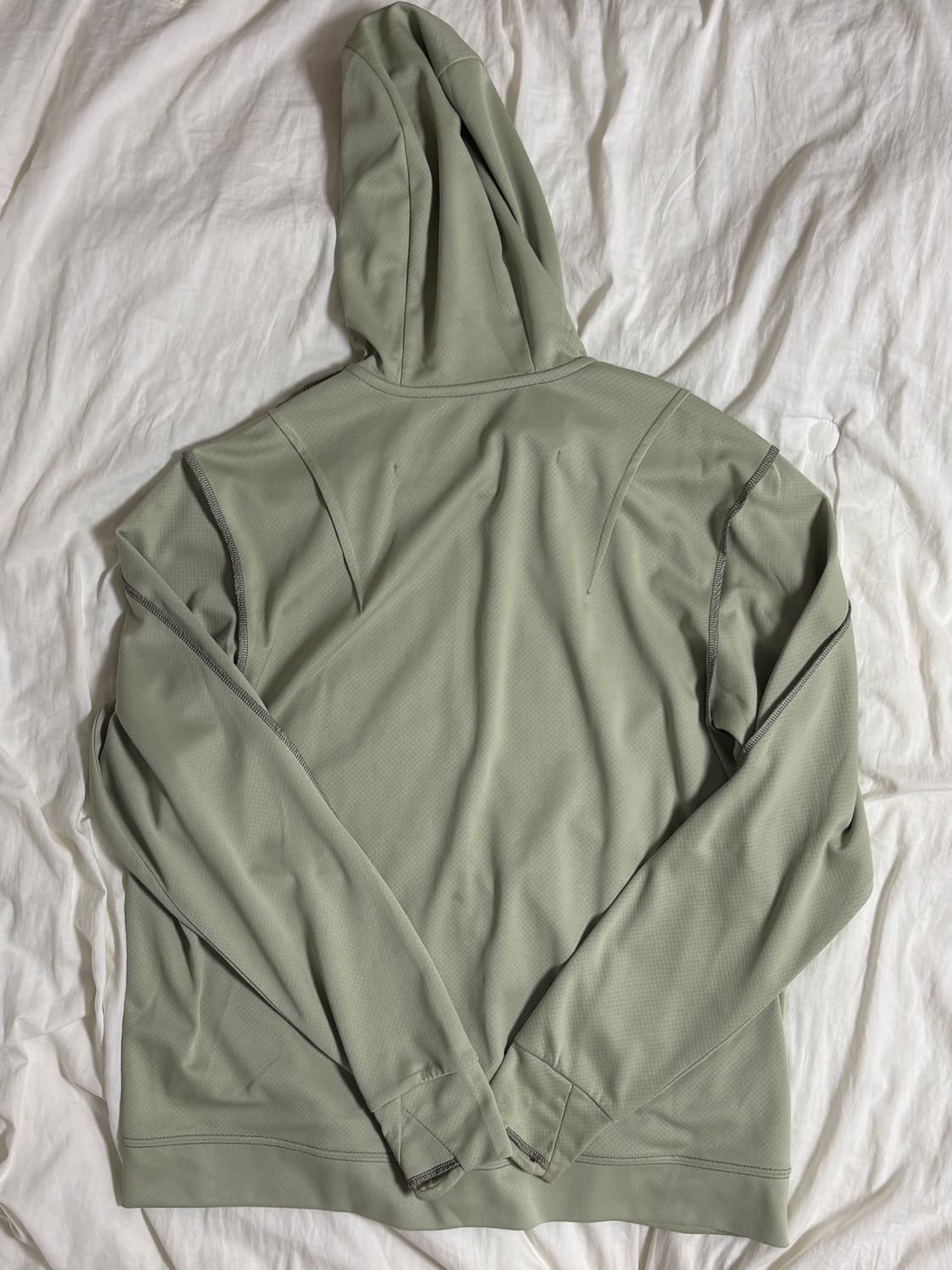 OVERLOCK MESH ZIP-UP 3사이즈 상품이미지5