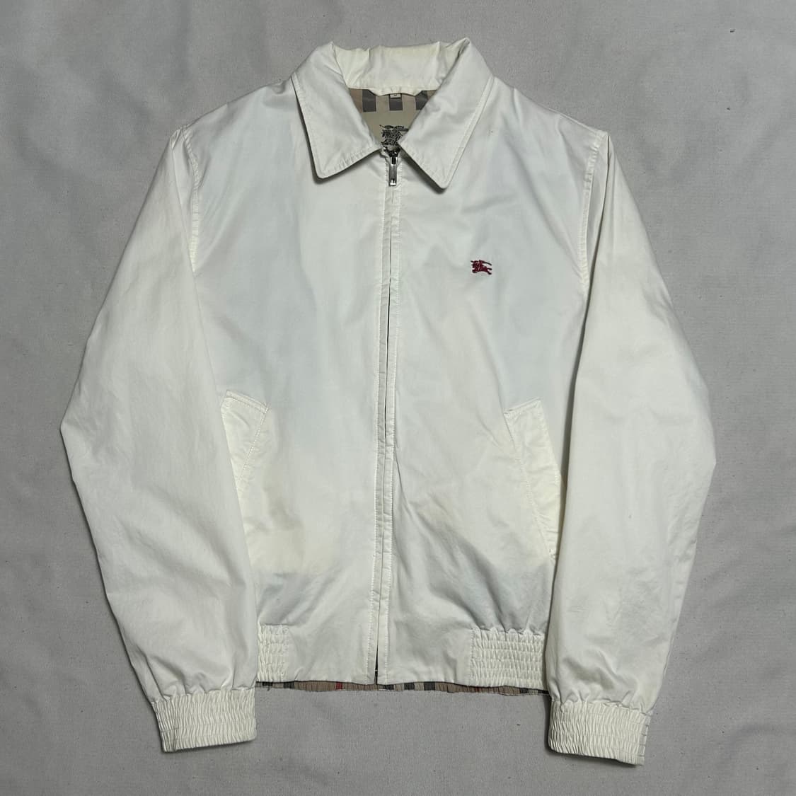 M 버버리 화이트 블루종 상품이미지2