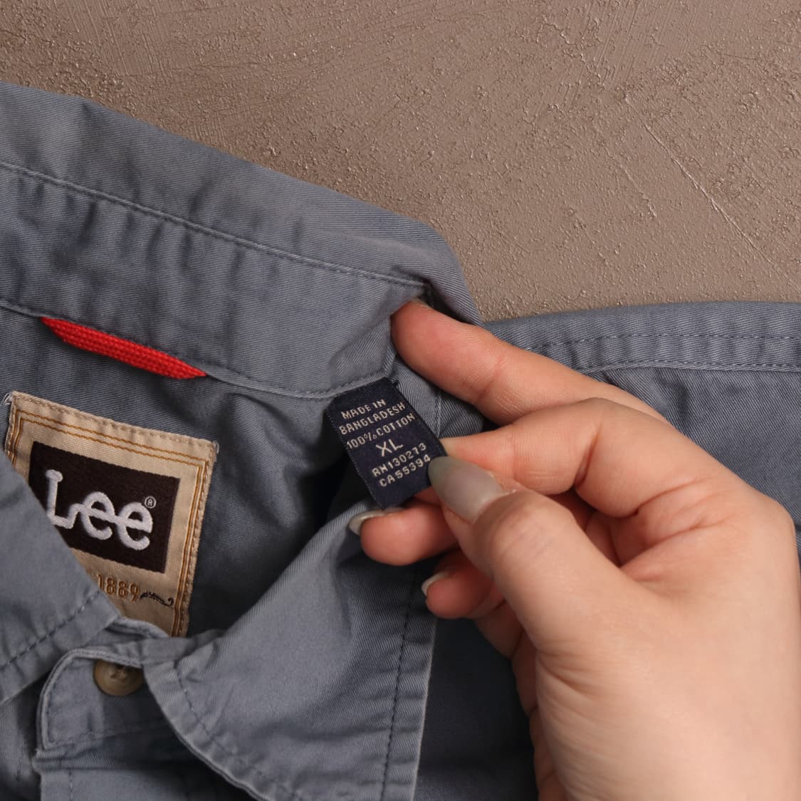 Lee 원포켓 코튼 워크셔츠 A1708 상품이미지4