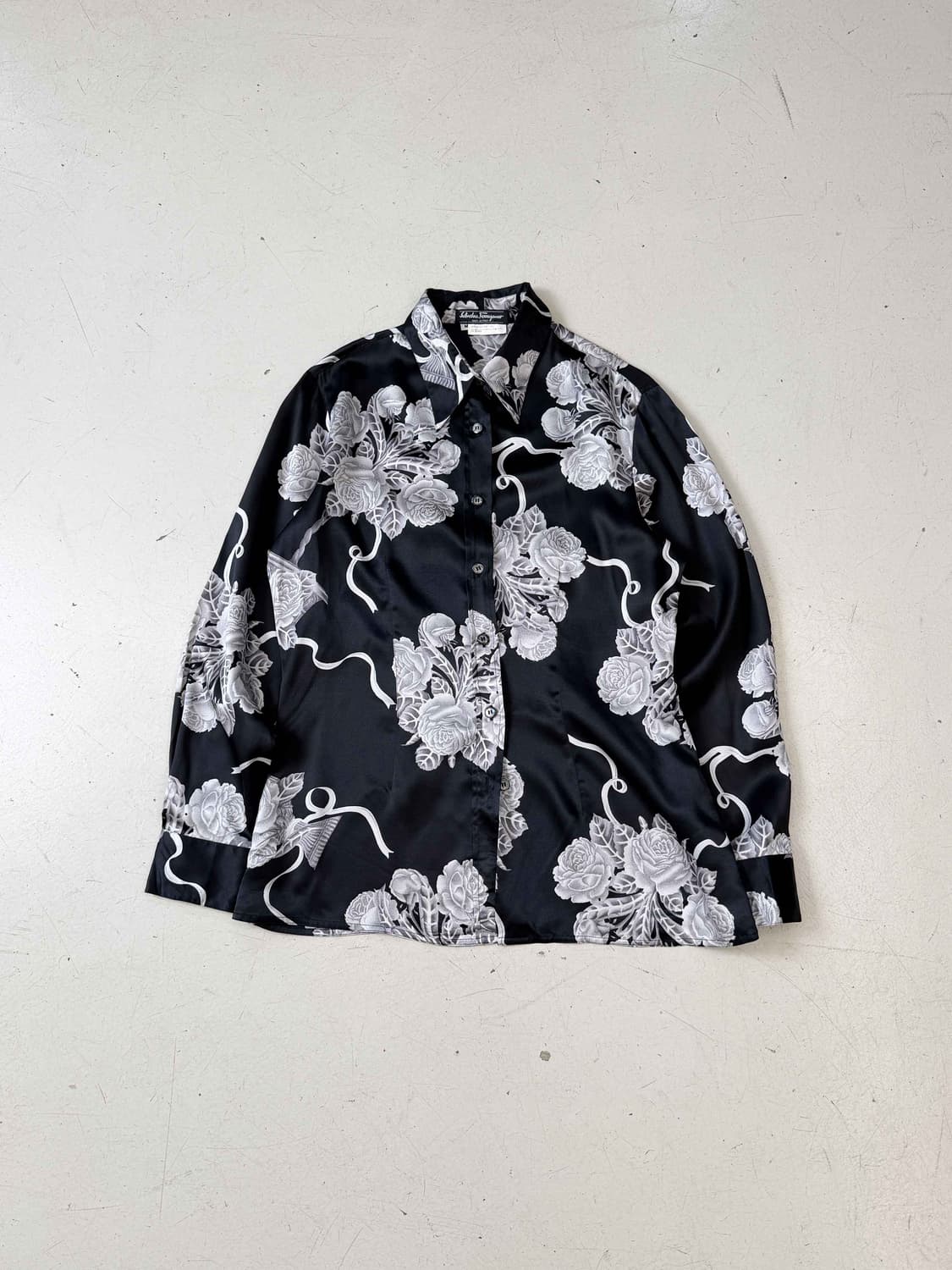 floral silk shirts 상품이미지1