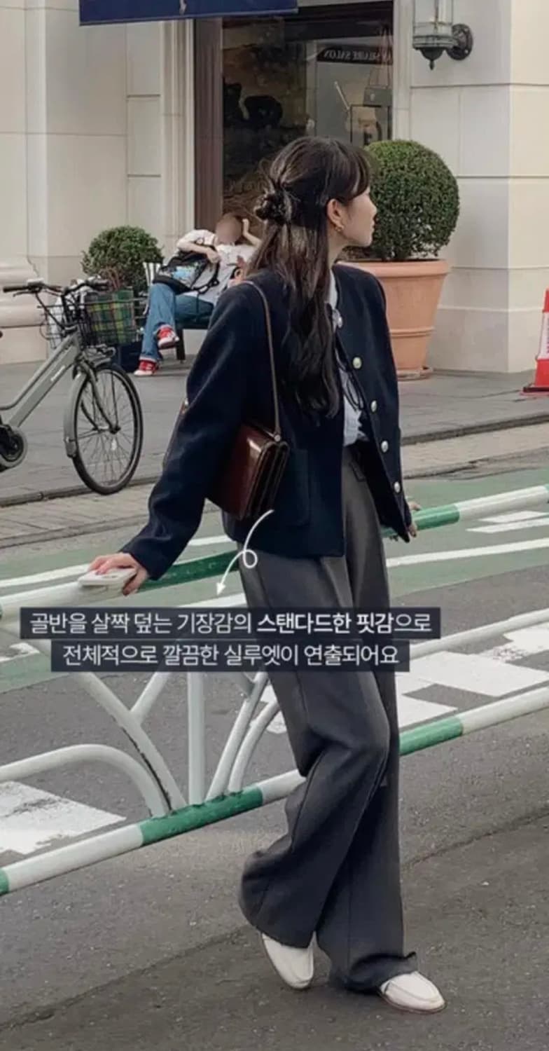 클래식 라운드 자켓 상품이미지3