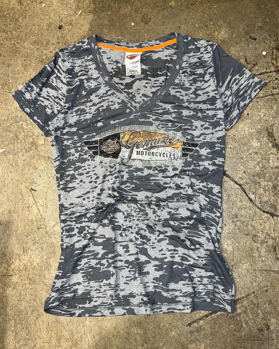 Harley-Davidson Camouflage Cubic Tee 상품이미지5