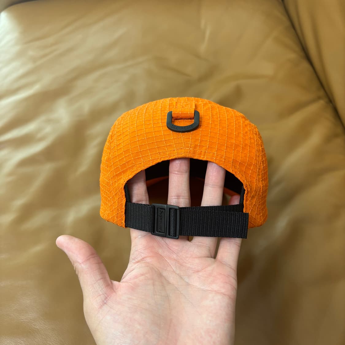 Supreme 슈프림 오렌지 캠프캡 모자 (Ripstop Orange) 상품이미지7