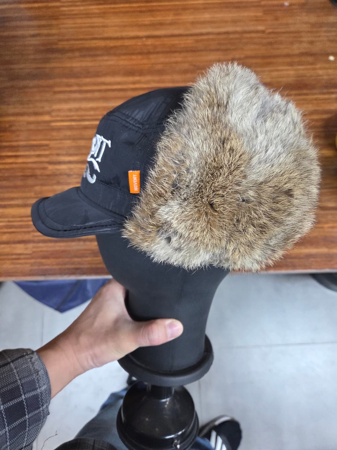 Novelty 빈티지 퍼 트루퍼햇 모자 프리  상품이미지2