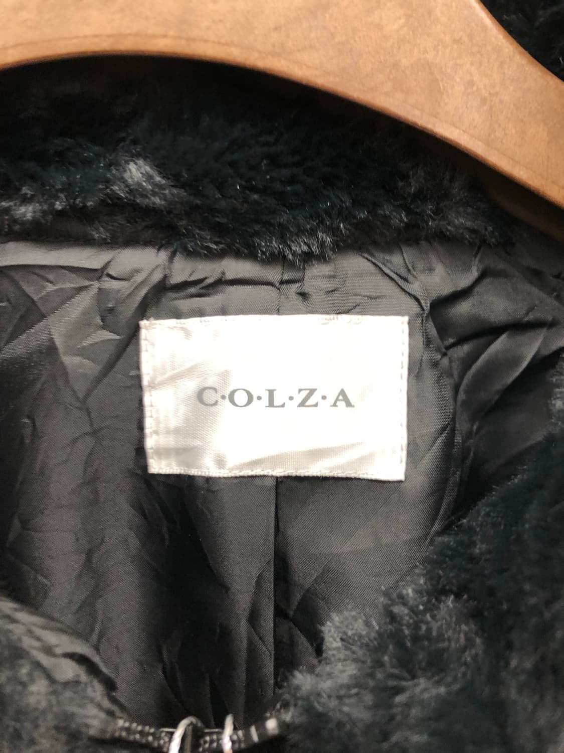 콜자 퍼자켓 블랙 상품이미지3