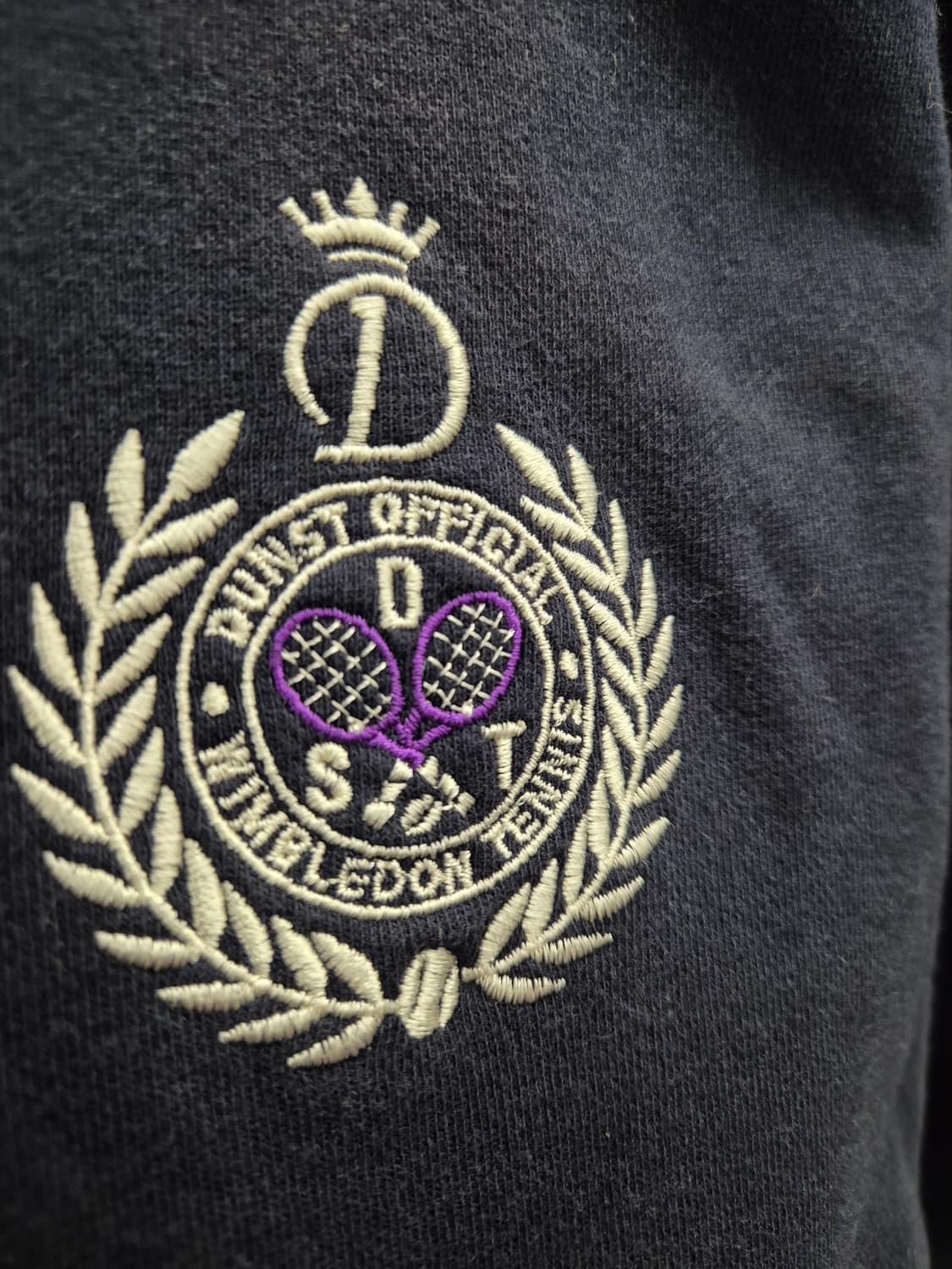 던스트 공식 맨투맨 네이비 M 상품이미지5