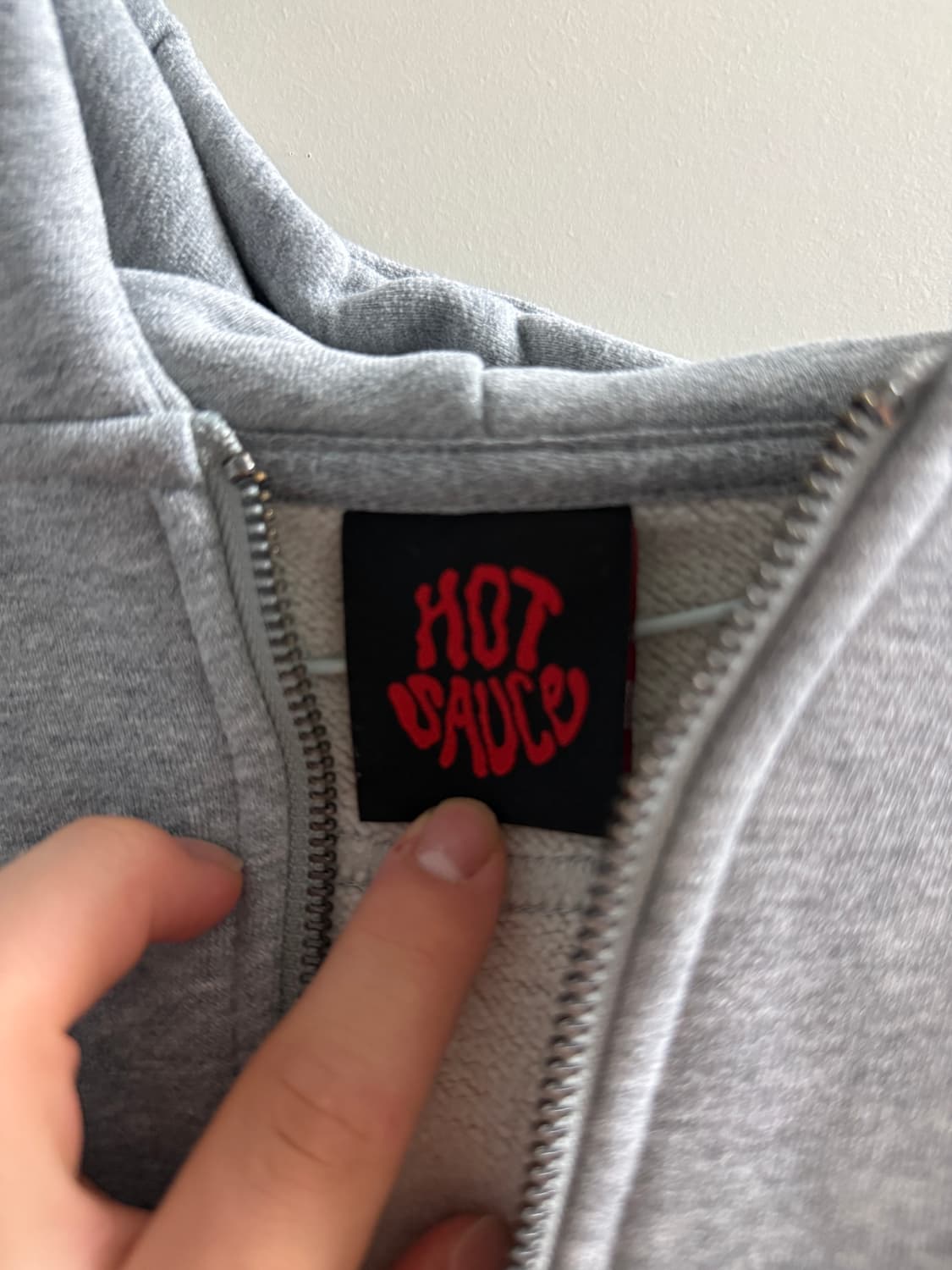 핫소스 소스러운 기모 후드집업 상품이미지4