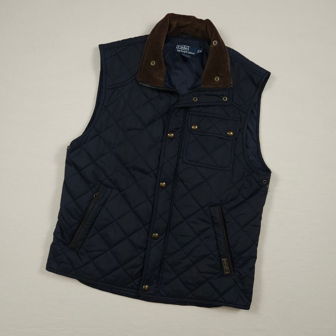 L(100) 폴로 랄프로렌 클래식 퀼팅 베스트 상품이미지3