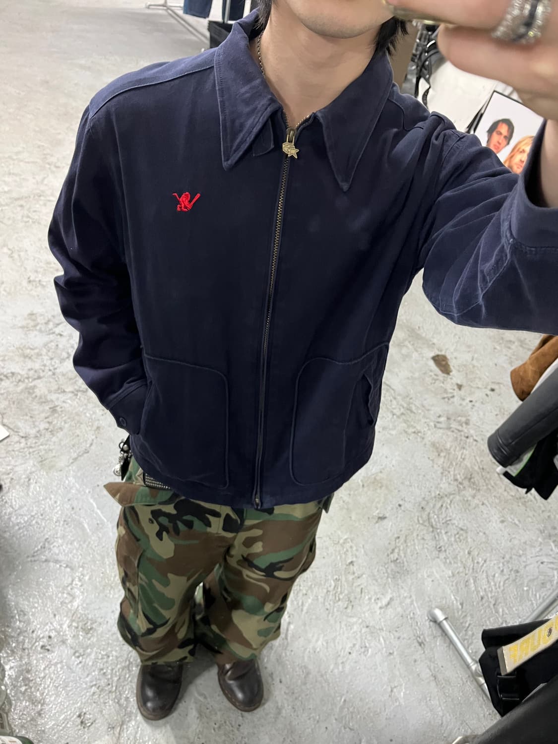 Santastic! saru logo jacket 상품이미지5