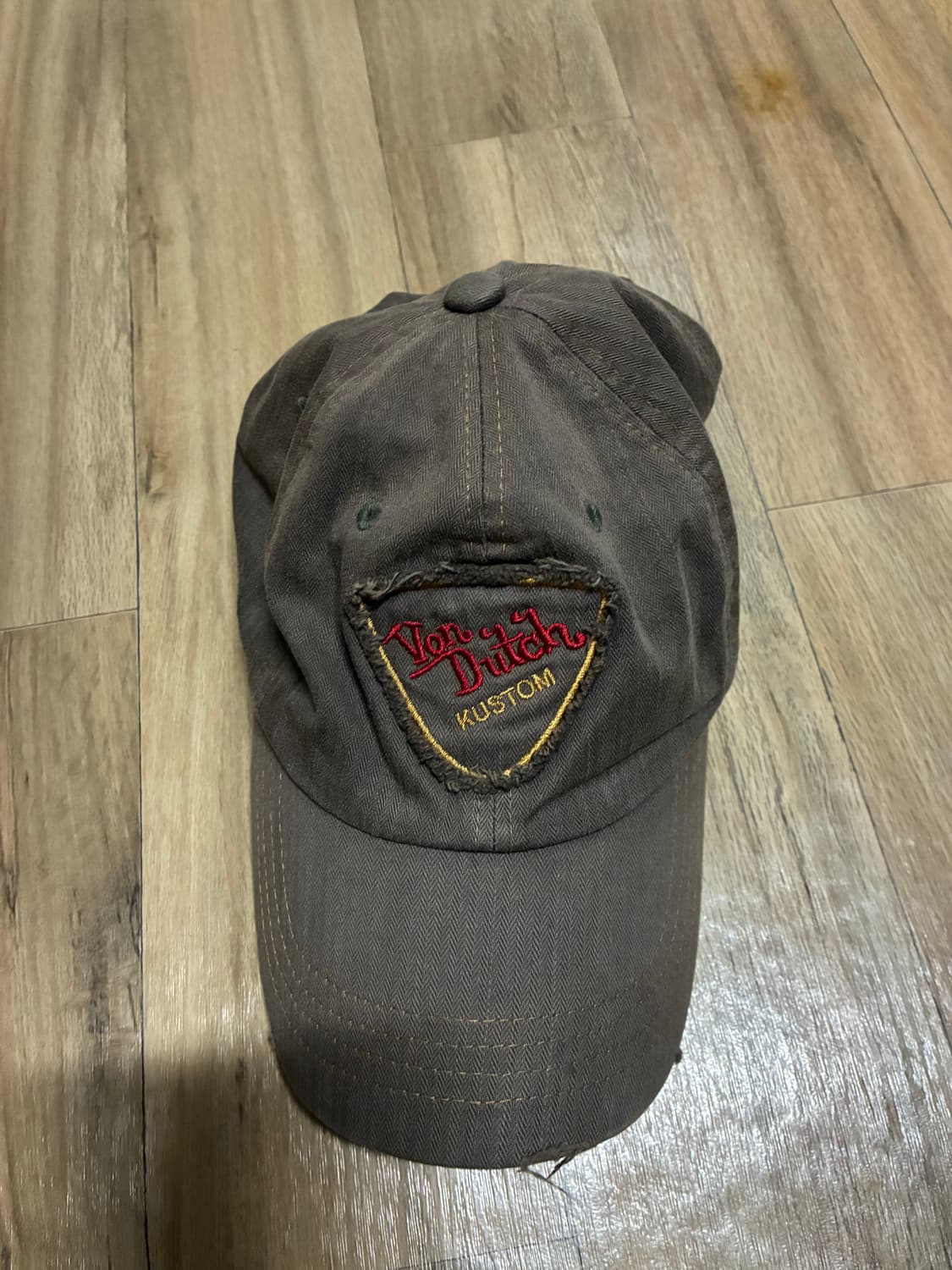 본더치 다크 브라운 볼캡 모자 상품이미지1