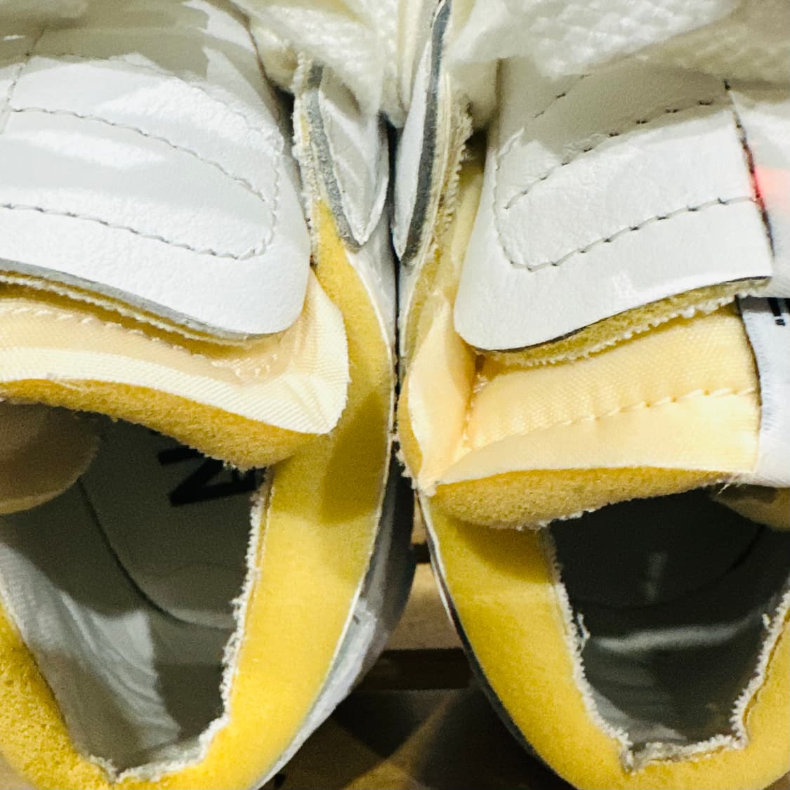 270) 나이키 운동화 남성 남자  사카이 블레이저 로우 화이트 패이턴트 상품이미지8