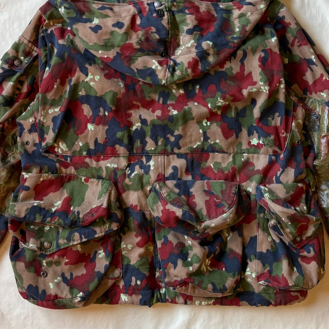 (102-105) 80s Swiss Army M70 알펜플라주 필드 자켓 상품이미지10