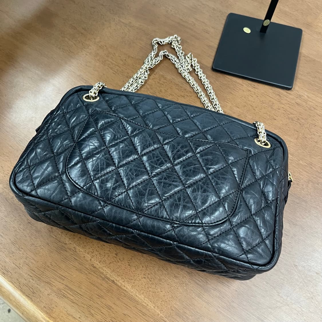 샤넬 2.55 카프스킨 체인 숄더 카메라백 상품이미지5