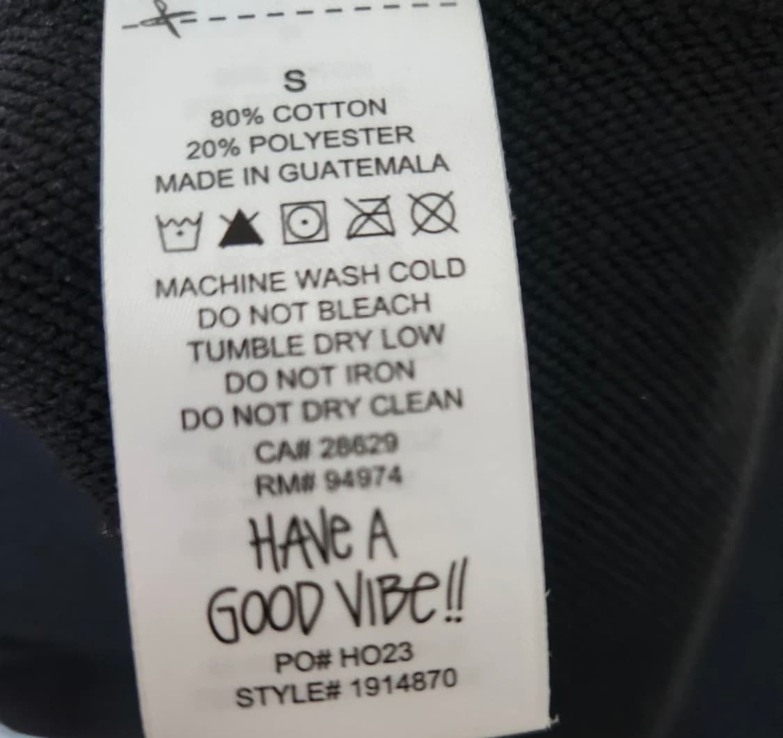 🖤[정품]스투시 베이직 크루넥 블랙 맨투맨🖤 상품이미지4