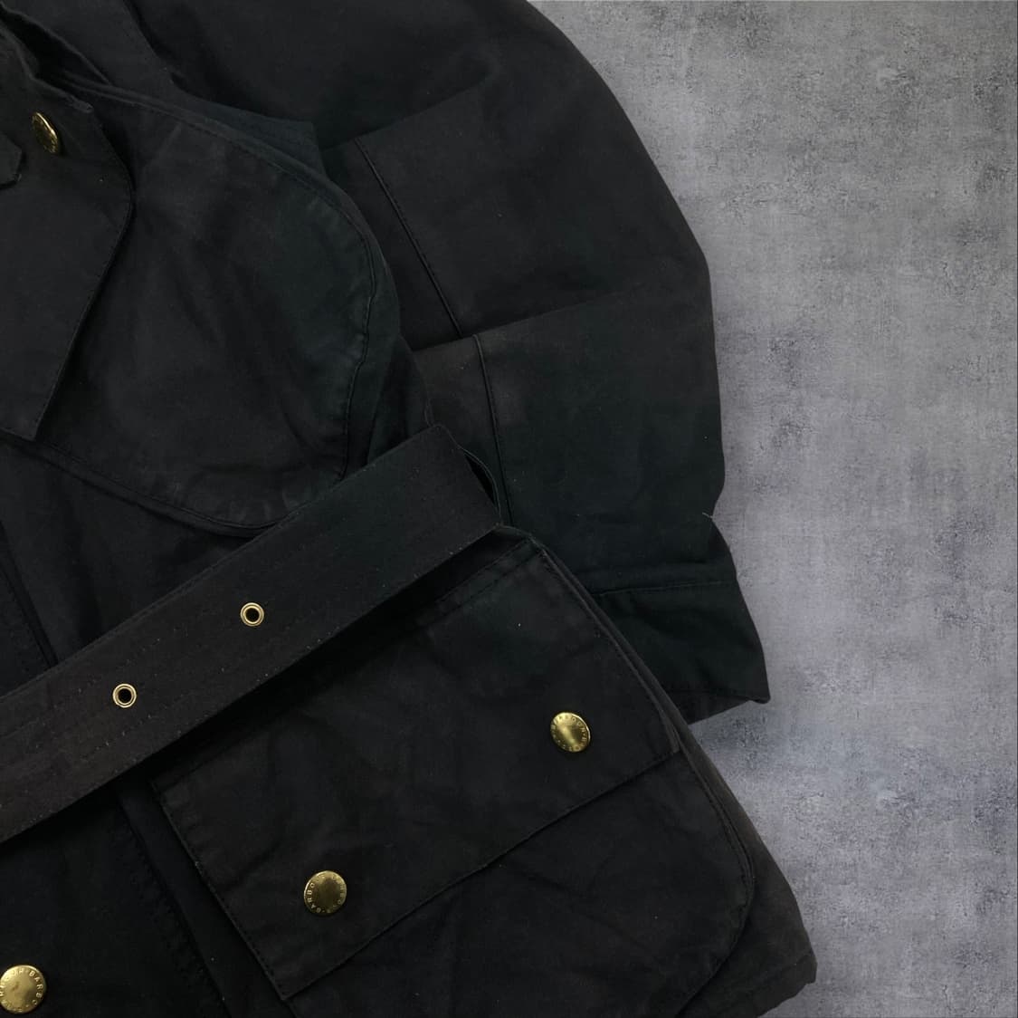 바버 인터내셔널 오리지널 블랙 왁스 자켓 상품이미지5
