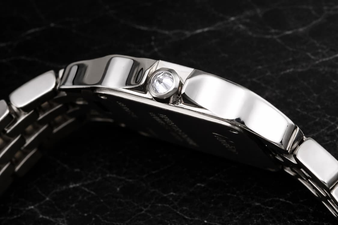 까르띠에 산토스 드모아젤 다이아 스틸 시계 상품이미지5