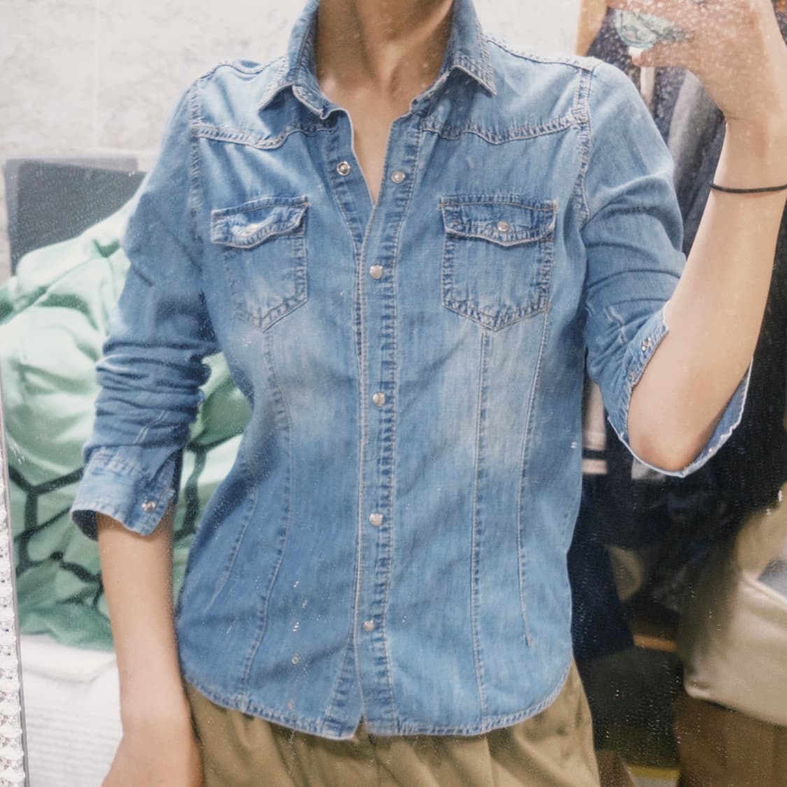 데님 셔츠 상품이미지2