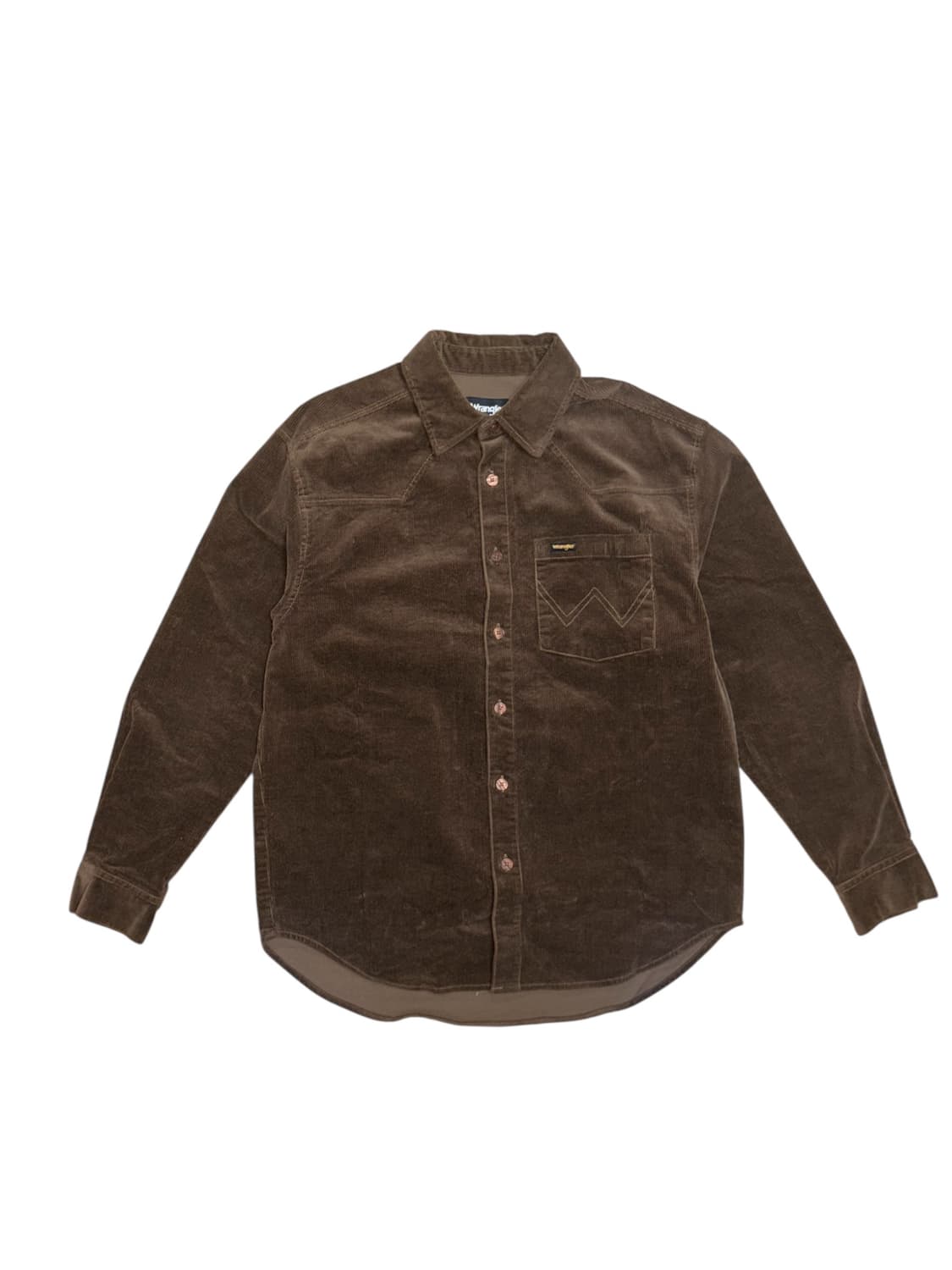 랭글러 코듀로이 웨스턴 브라운 셔츠 상품이미지5