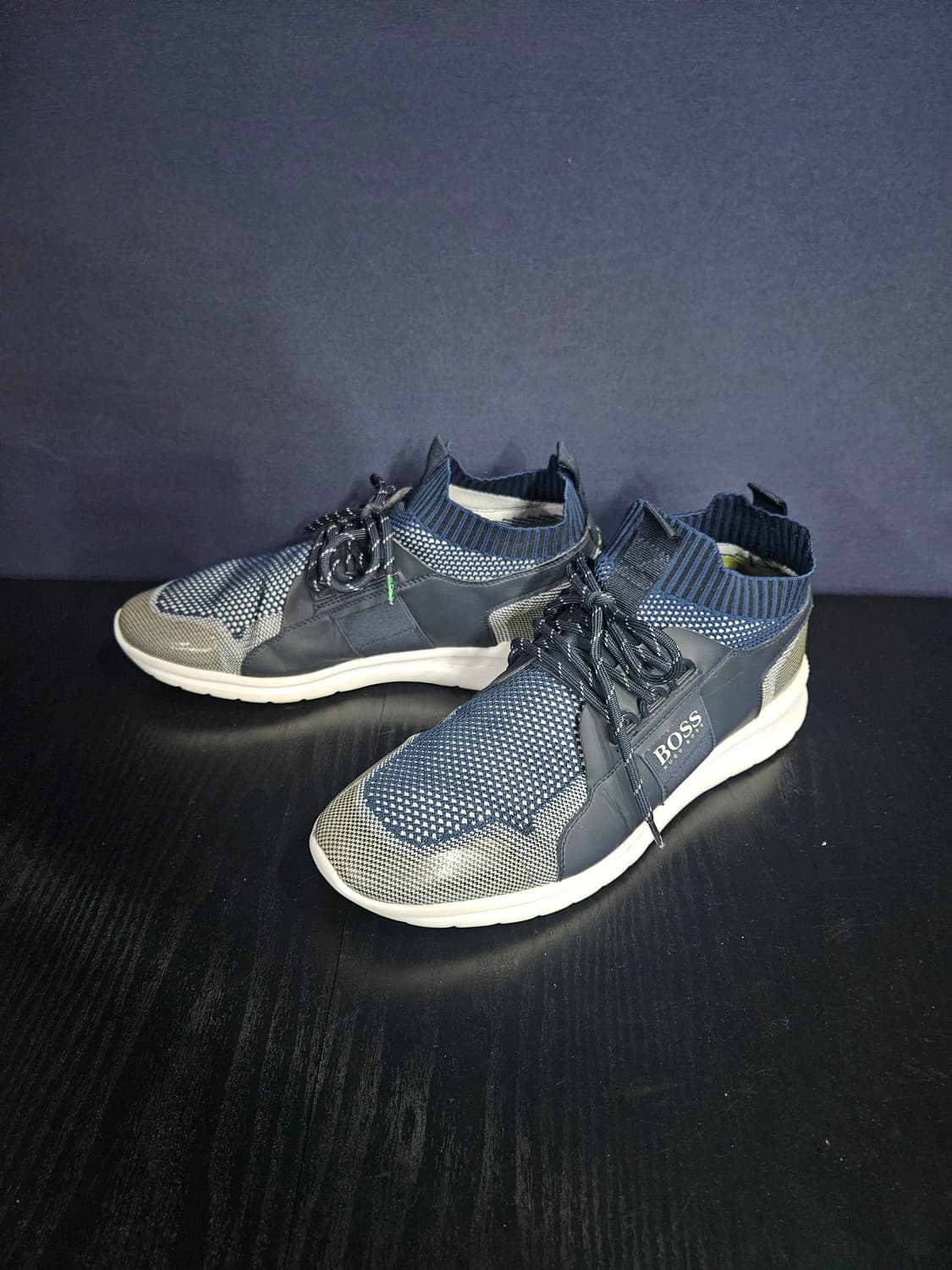 휴고보스 네이비 남성 42 스니커즈  상품이미지2