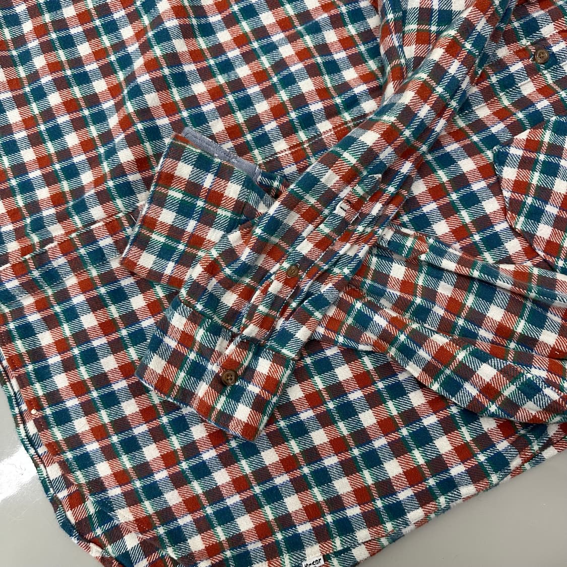 리바이스 체크패턴  플란넬 포켓 셔츠 상품이미지3