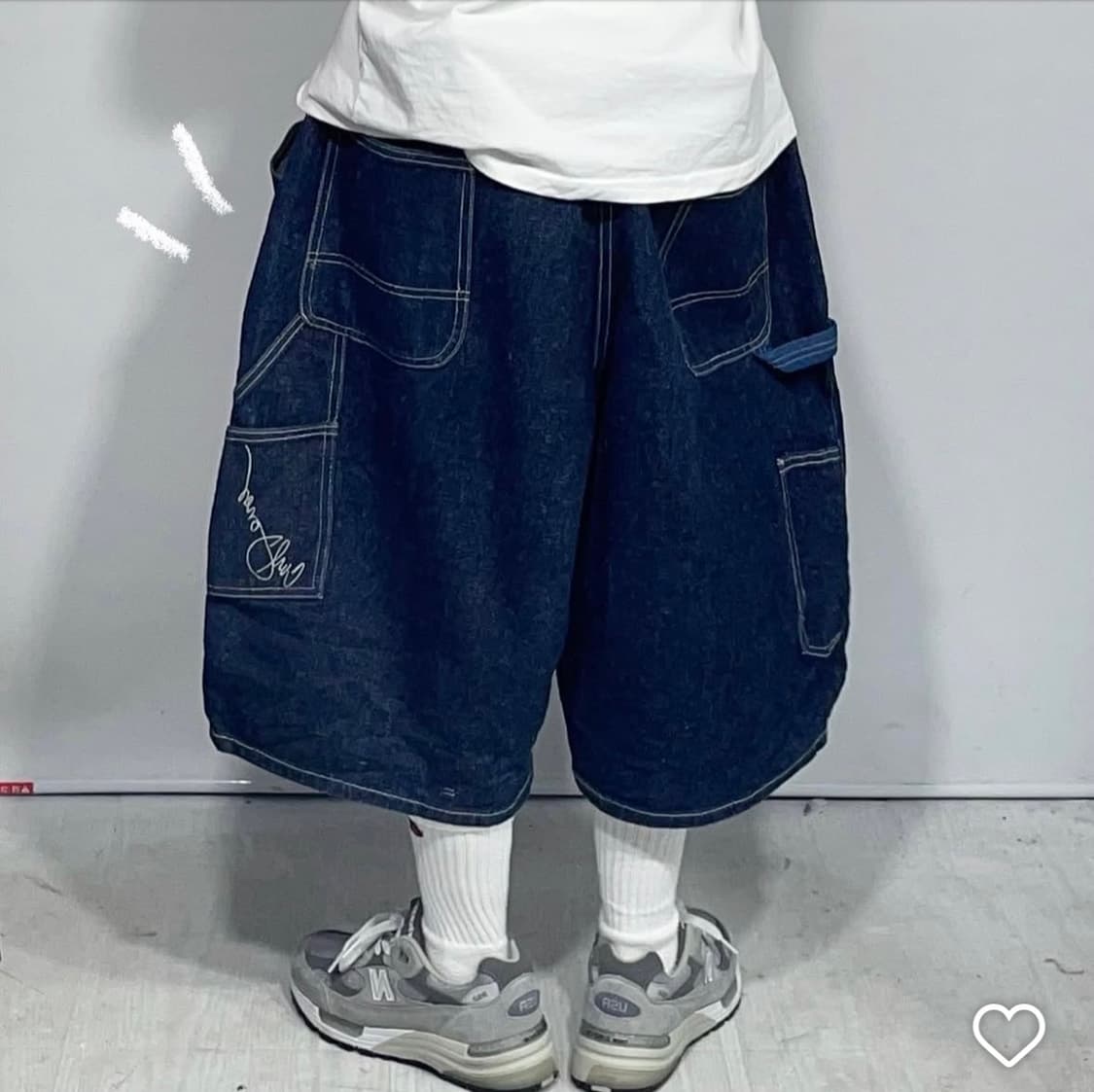 칼존스 버뮤다 데님 팬츠 상품이미지1
