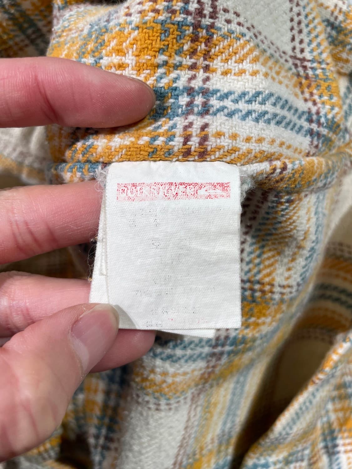 퀵실버 아이보리 체크 트윈 포켓 플란넬 셔츠 상품이미지8