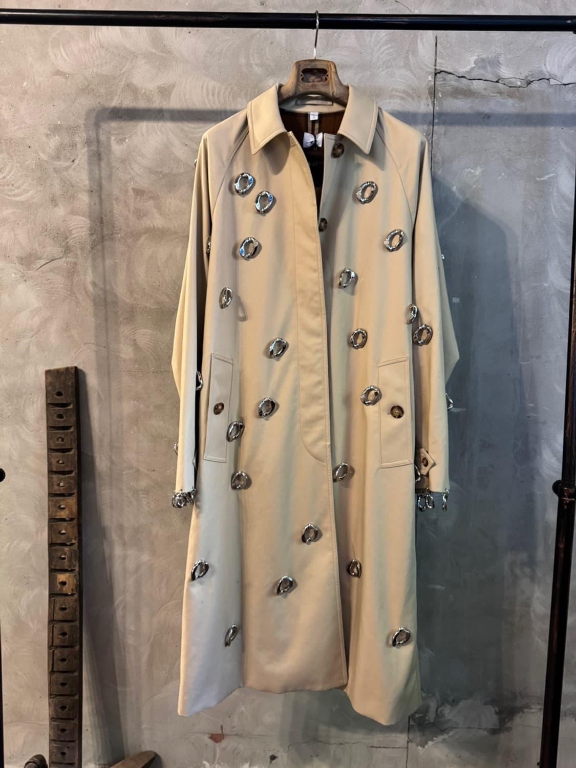 버버리 컬렉션 래글런 코트 100 상품이미지9