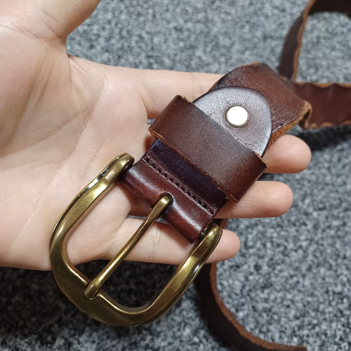 Vintage 빈티지 가죽 벨트 상품이미지2