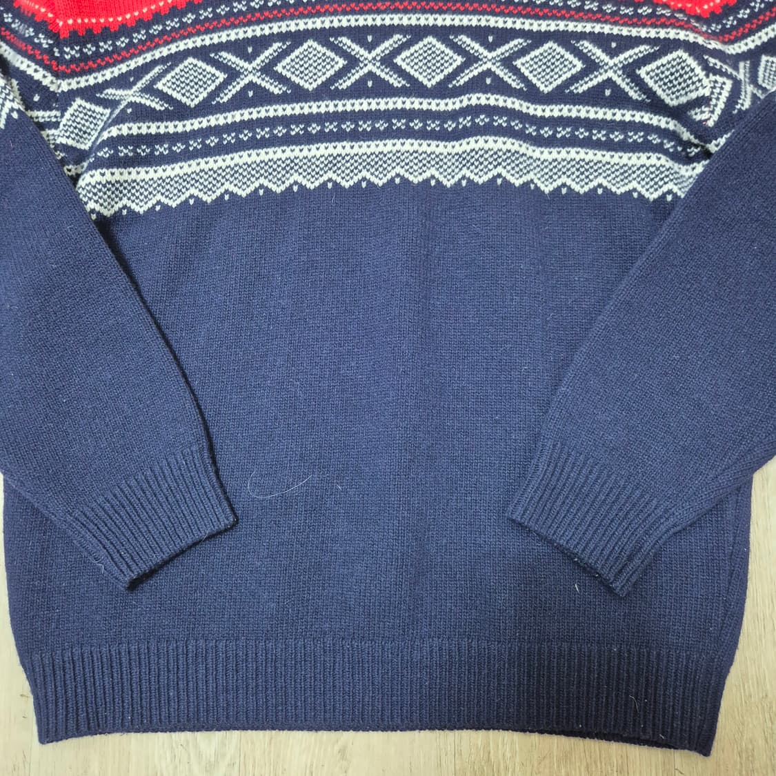 마리어스 아메리칸 패턴 목폴라 니트  상품이미지3