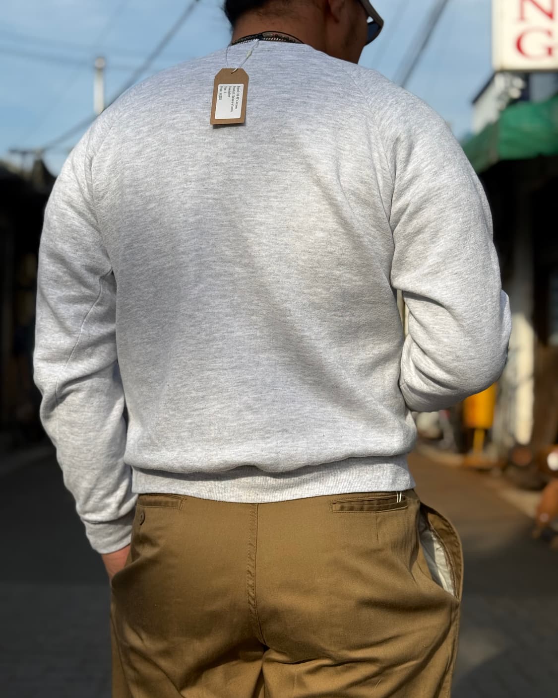 80-90's 저지스 델라웨어 테니스 스웻셔츠 L 상품이미지8