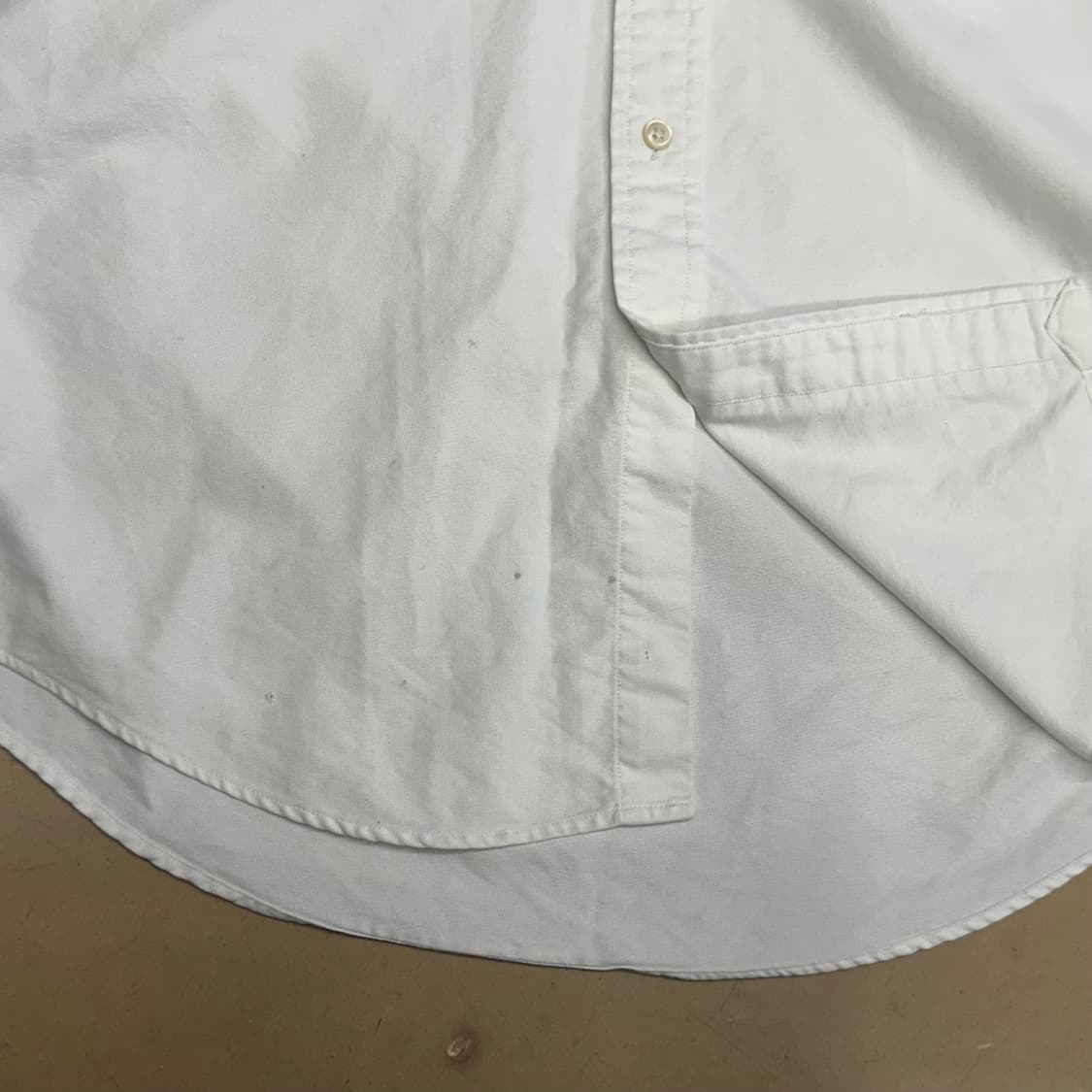 S 폴로랄프로렌 클래식핏 화이트 코튼 셔츠 상품이미지6