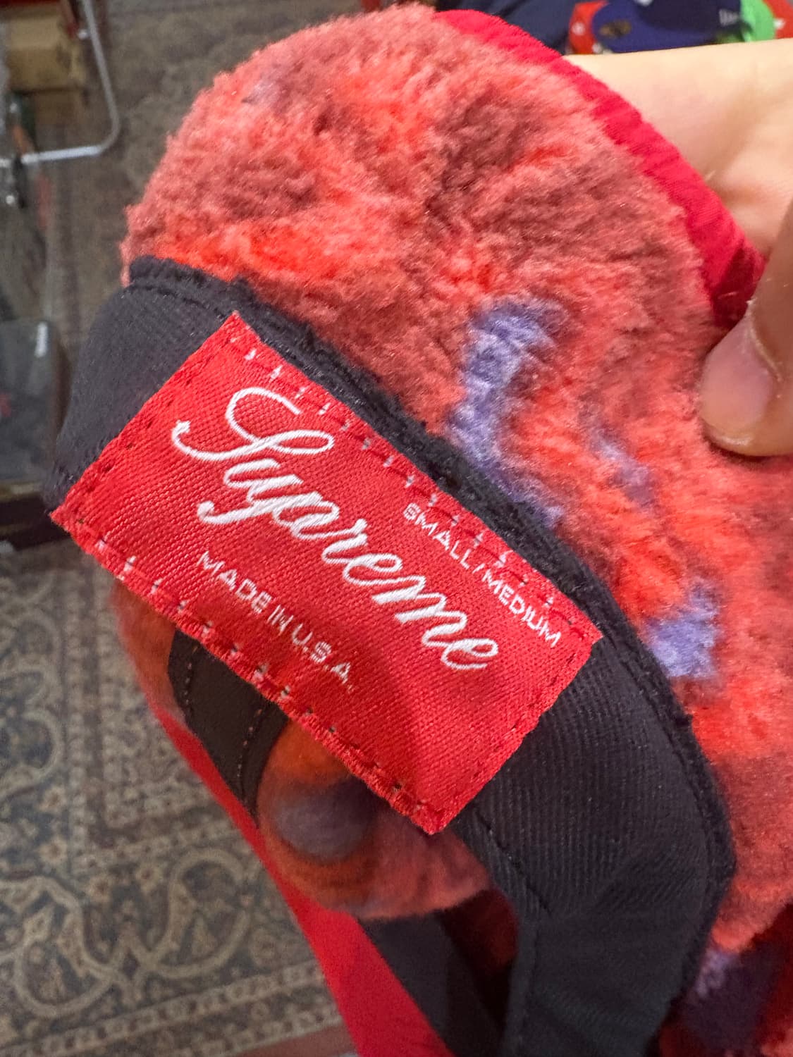 슈프림 이어플랩 캠프캡 상품이미지5