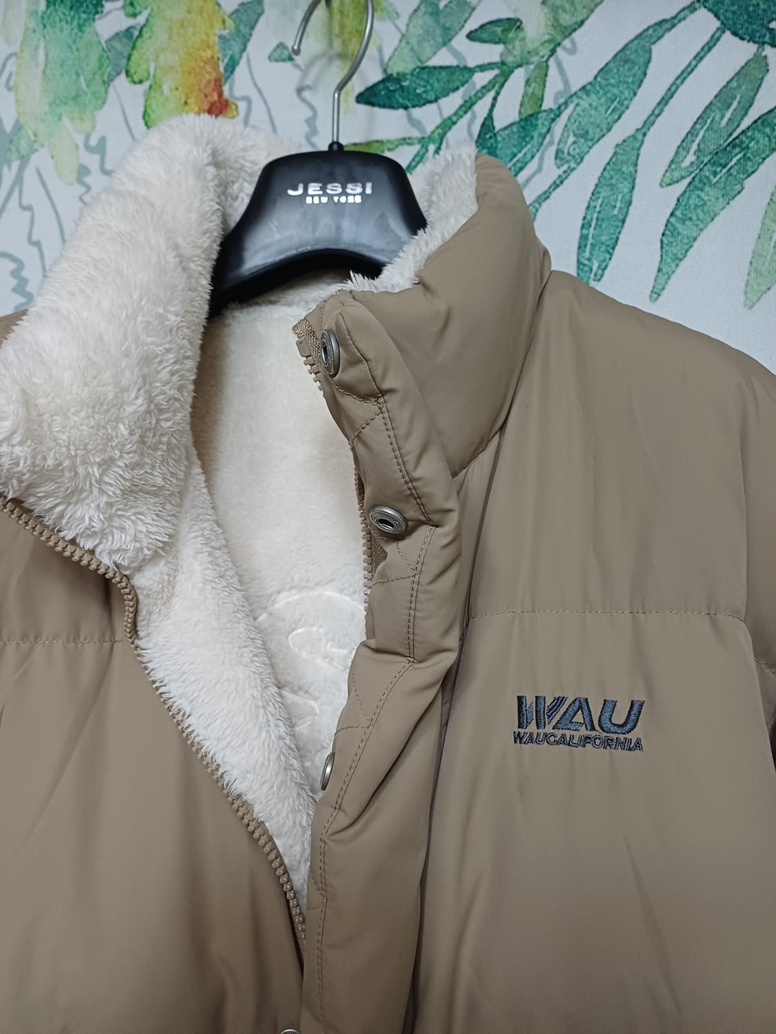 후아유 리버시블 보아털  자켓 남녀공용 상품이미지2