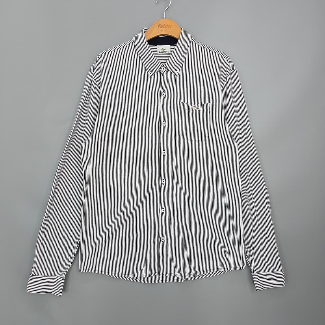 남성 라코스테 LACOSTE 스트라이프 셔츠 105 상품이미지1