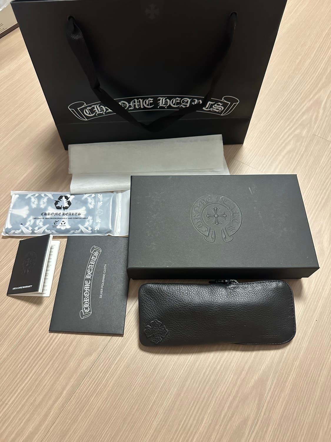 (새상품)크롬하츠 콕스어커 블랙-53mm 상품이미지4