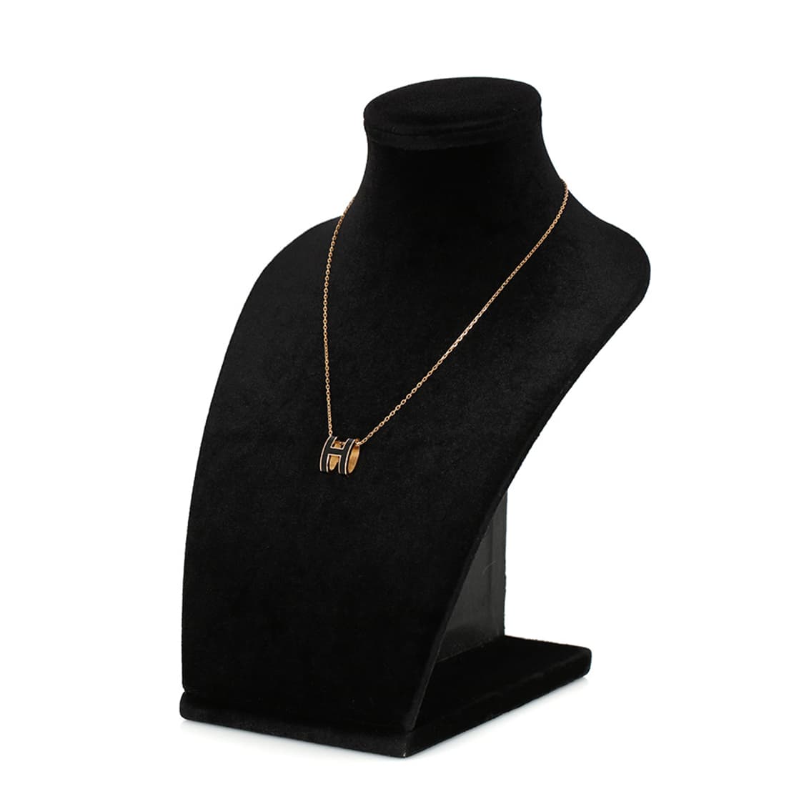 에르메스 팝아슈 목걸이 POP H 블랙 골드 네크리스 상품이미지6
