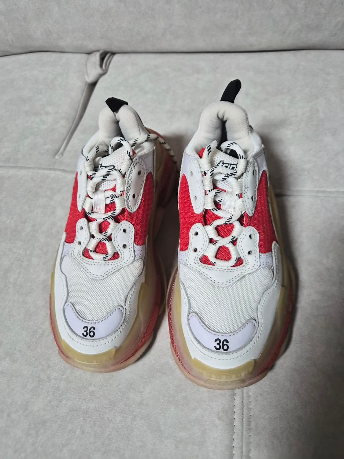 발렌시아가 트리플s 클리어 솔 상품이미지1