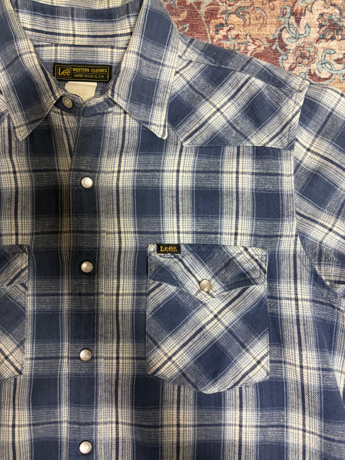 리 플란넬 웨스턴 셔츠 상품이미지2