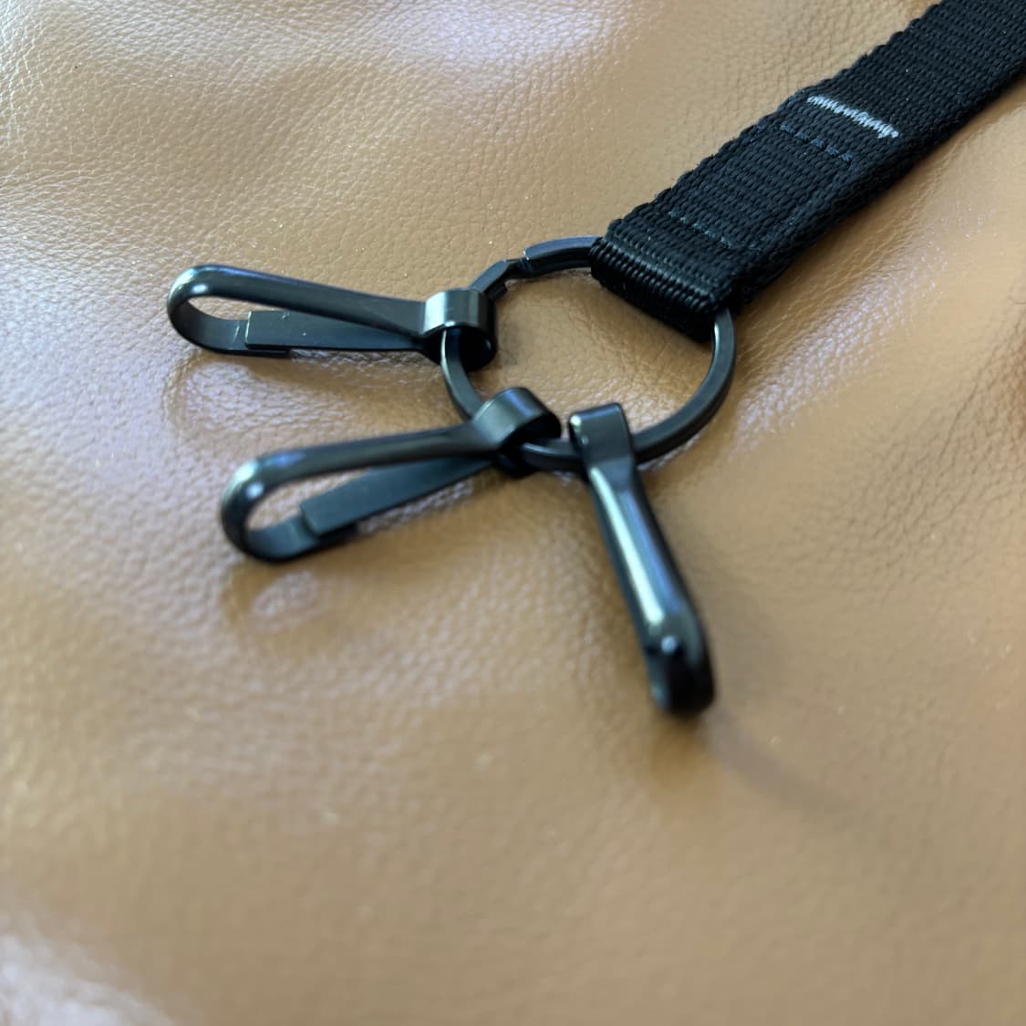 PORTER 포터 스트랩 키체인 블랙 상품이미지4