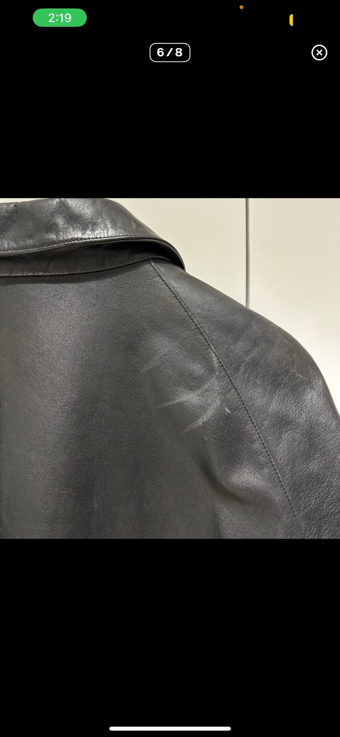 더반 인터메쪼 레더 피코트 상품이미지6